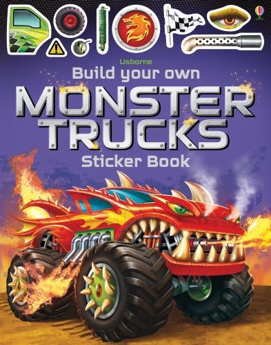 [object Object] «Build Your Own Monster Trucks Sticker Book», автор Саймон Тадхоуп - фото №1