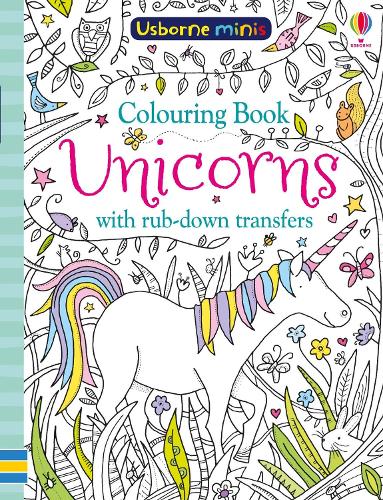 [object Object] «Colouring Book Unicorns with Rub Downs», автор Кирстин Робсон - фото №1