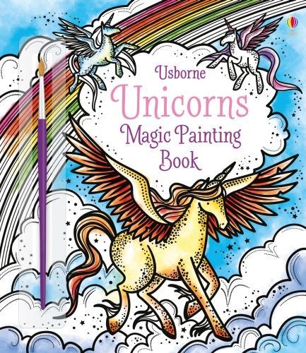 Паперова книга «Unicorns Magic Painting Book», автор Фіона Вотт - фото №1