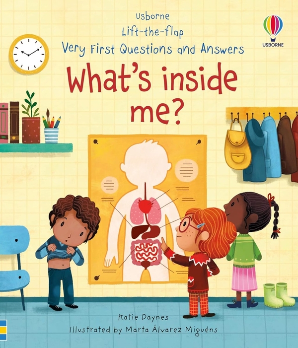 Бумажная книга «Very First Questions and Answers. What's inside me?», автор Кэйти Дэйнс - фото №1