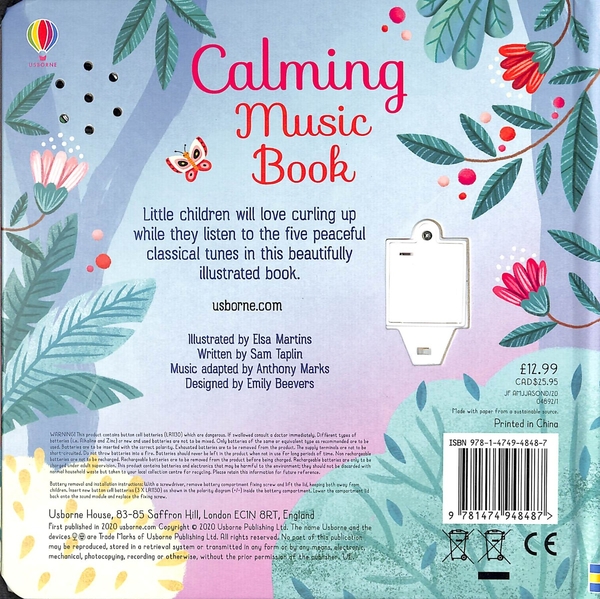 [object Object] «Calming Music Book», автор Сэм Тэплин - фото №2 - миниатюра