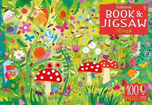 [object Object] «Usborne Book and Jigsaw Bugs», автор Кирстин Робсон - фото №1