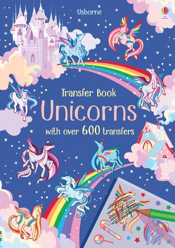 Бумажная книга «Transfer Activity Book Unicorns», автор Ханна Уотсон - фото №1