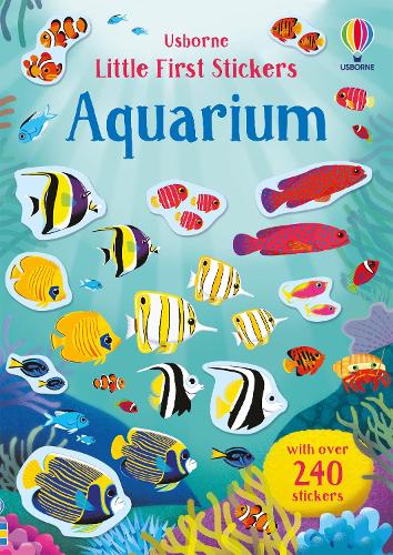 Паперова книга «Little First Stickers Aquarium», автор Ханна Вотсон - фото №1