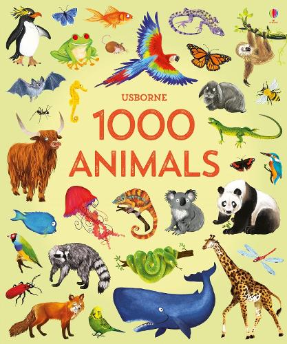 Паперова книга «1000 Animals», автор Джессіка Грінвелл - фото №1