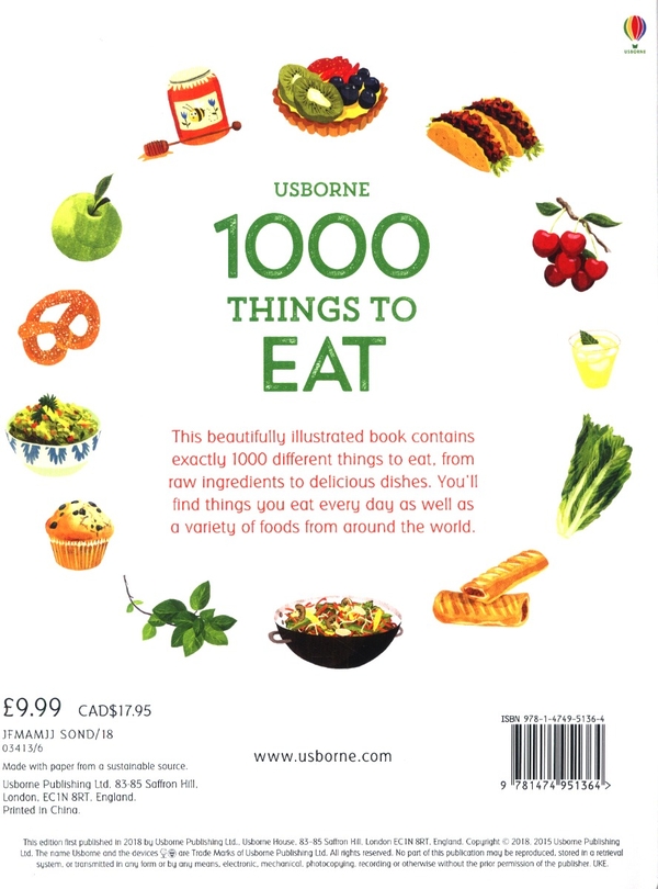 [object Object] «1000 Things to Eat», автор Ханна Вуд - фото №2 - мініатюра