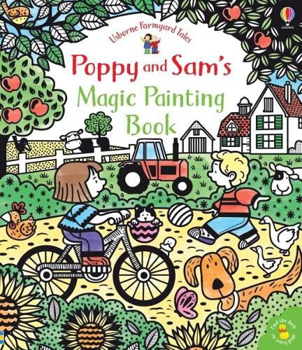 Паперова книга «Poppy and Sam's Magic Painting Book», автор Сем Теплін - фото №1