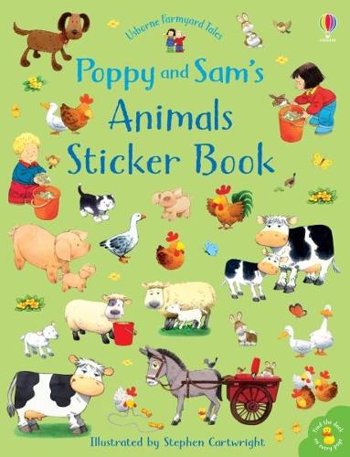 [object Object] «Poppy and Sam's Animals Sticker Book», автор Сэм Тэплин - фото №1