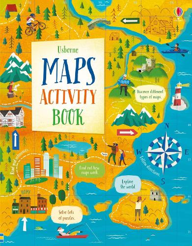[object Object] «Maps Activity Book», авторов Дарран Стоббарт, Эдди Рейнольдс - фото №1
