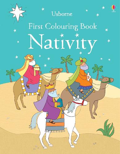 Паперова книга «First Colouring Book Nativity», автор Фелісіті Брукс - фото №1