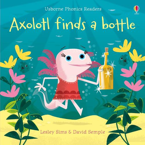 [object Object] «Axolotl finds a bottle», автор Леслі Сімс - фото №1