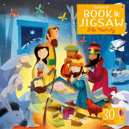 [object Object] «Usborne Book and Jigsaw The Nativity», автор Сэм Смит - фото №1
