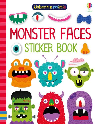 [object Object] «Monster Faces Sticker Book», автор Сэм Смит - фото №1