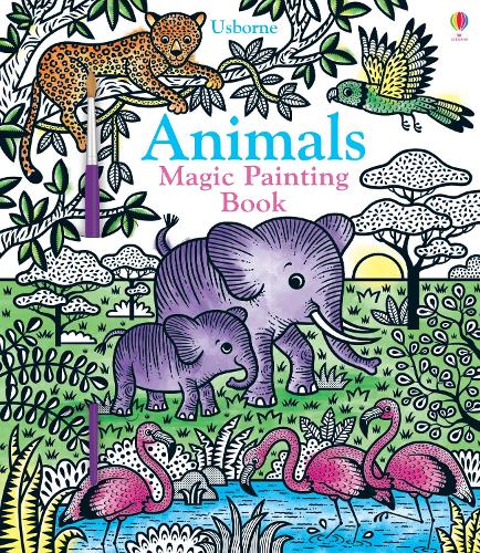 Паперова книга «Animals Magic Painting Book», автор Сем Теплін - фото №1