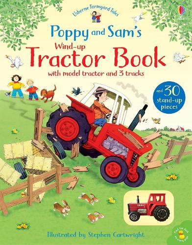 [object Object] «Poppy and Sam's Wind-Up Tractor Book», авторов Хизер Эмери, Сэм Тэплин - фото №1
