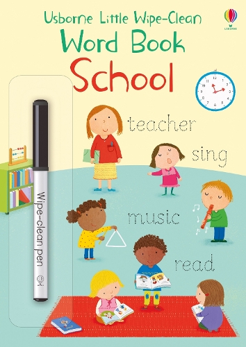 [object Object] «Little Wipe-Clean Word Book School», автор Фелисити Брукс - фото №1