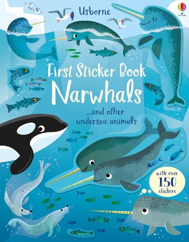 [object Object] «First Sticker Book Narwhals», автор Холли Бэти - фото №1