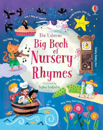 Бумажная книга «Big Book of Nursery Rhymes», автор Фелисити Брукс - фото №1