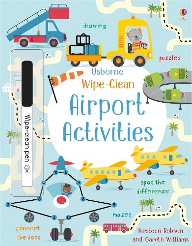 [object Object] «Wipe-Clean Airport Activities», автор Кирстин Робсон - фото №1