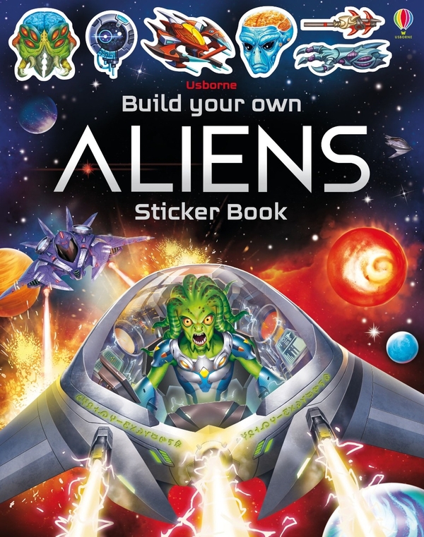 [object Object] «Build Your Own Aliens. Sticker Book», авторов Саймон Тадхоуп, Саймон Тадхоуп, Саймон Тадхоуп - фото №1