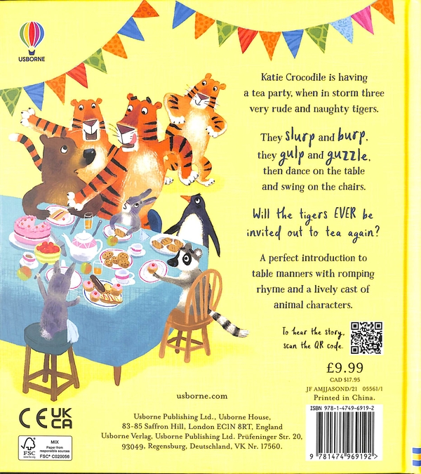 [object Object] «Table Manners for Tigers», автор Сузанна Девидсон - фото №2 - миниатюра