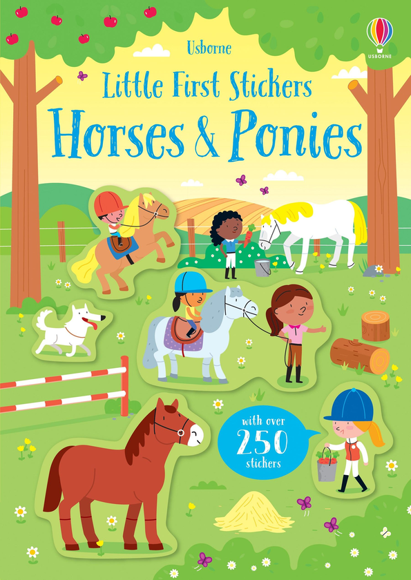 [object Object] «Little First Stickers: Horses and Ponies», автор Кирстин Робсон - фото №1
