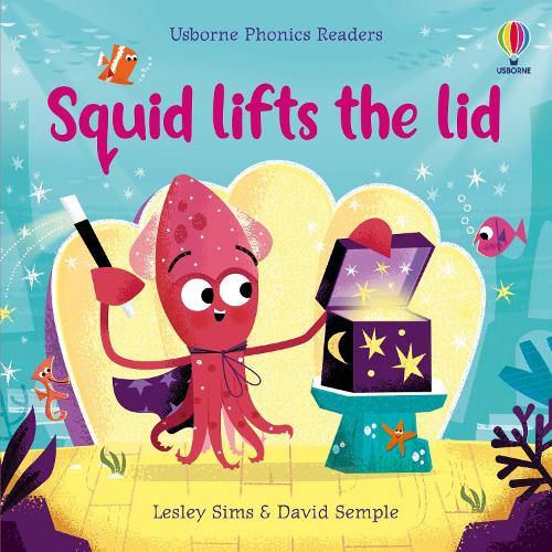 Паперова книга «Squid Lifts the Lid», автор Леслі Сімс - фото №1