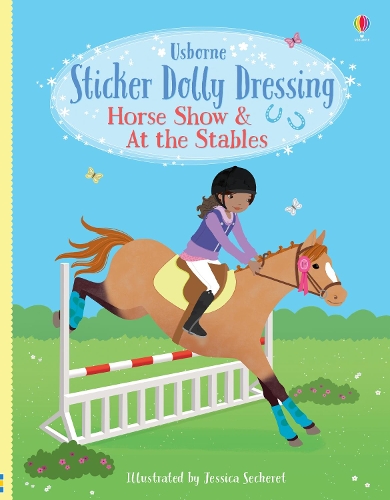 Бумажная книга «Sticker Dolly Dressing Horse Show & At the Stables», автор Люси Боумэн - фото №1