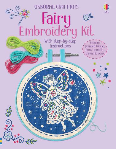 Бумажная книга «Embroidery Kit: Fairy», автор Лара Браян - фото №1