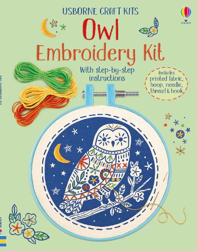 Паперова книга «Embroidery Kit: Owl», автор Лара Браян - фото №1