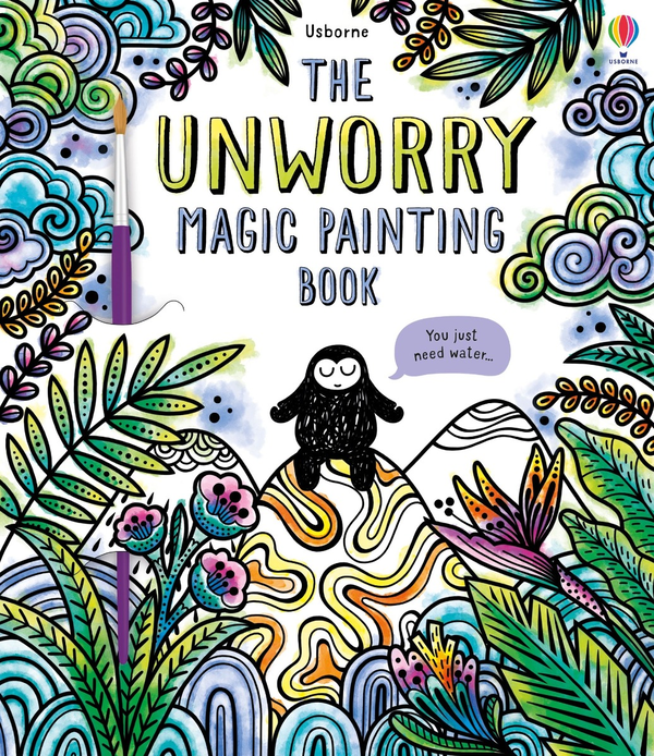 Паперова книга «Unworry Magic Painting Book», автор Едді Рейнолдс - фото №1