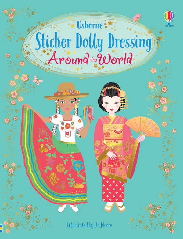 [object Object] «Sticker Dolly Dressing Around the World», автор Эмили Боун - фото №1