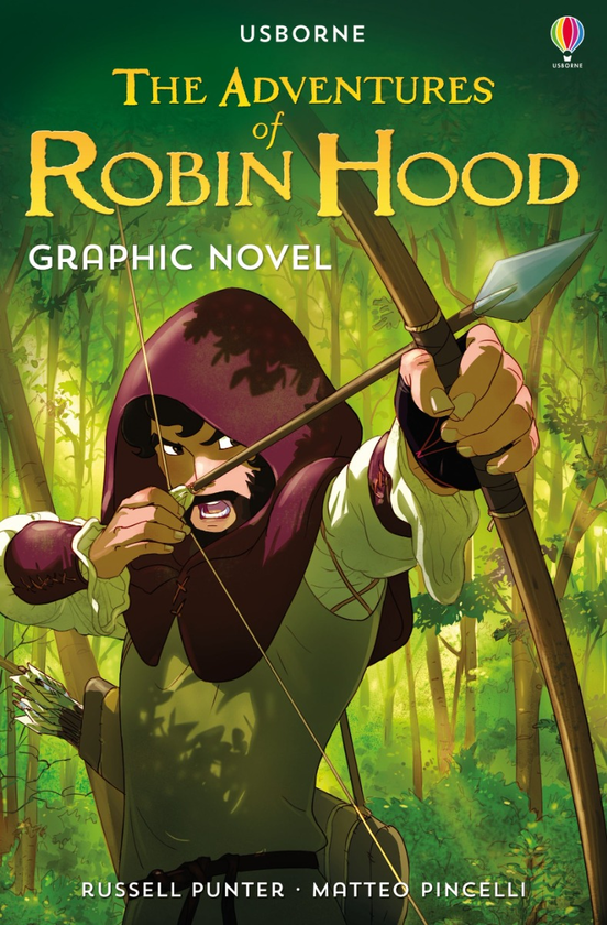 Бумажная книга «The Adventures of Robin Hood Graphic Novel», автор Рассел Пантер - фото №1
