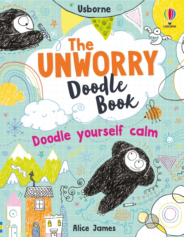 [object Object] «Unworry Doodle Book», автор Элис Джеймс - фото №1