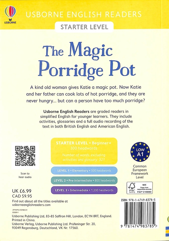 [object Object] «The Magic Porridge Pot», автор Майри Маккиннон - фото №2 - миниатюра