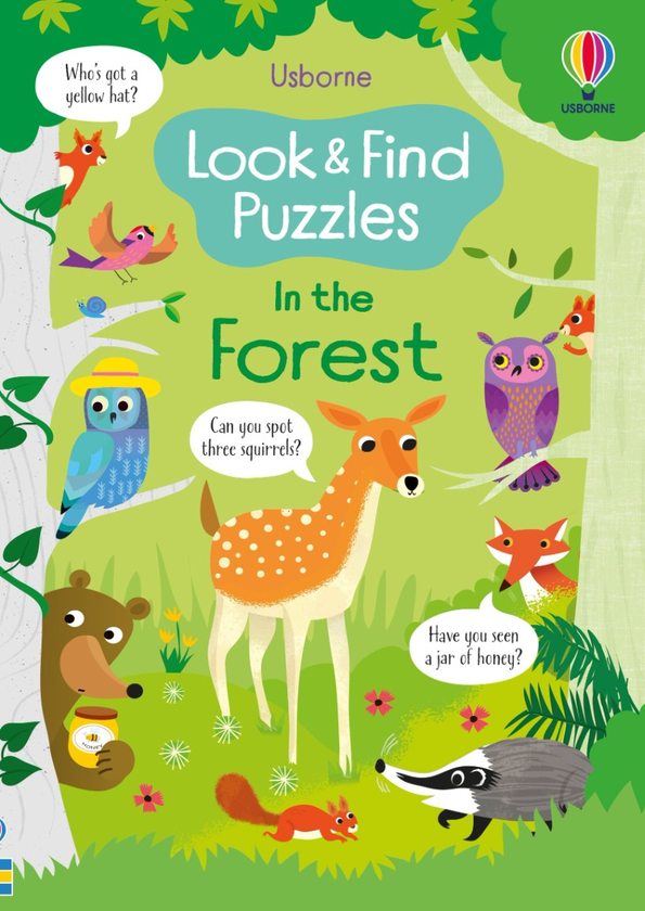 [object Object] «Look and Find Puzzles In the Forest», автор Кирстин Робсон - фото №1
