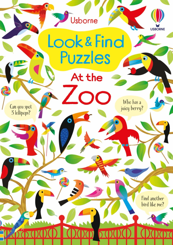 [object Object] «Look and Find Puzzles At the Zoo», автор Кирстин Робсон - фото №1