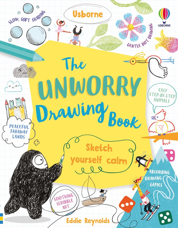 Паперова книга «Unworry Drawing Book», автор Едді Рейнолдс - фото №1