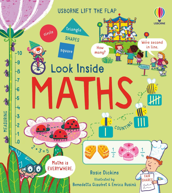 [object Object] «Look Inside Maths», автор Рози Диккинс - фото №1