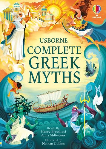 Бумажная книга «Complete Greek Myths: An Illustrated Book of Greek Myths», автор Анна Милборн - фото №1