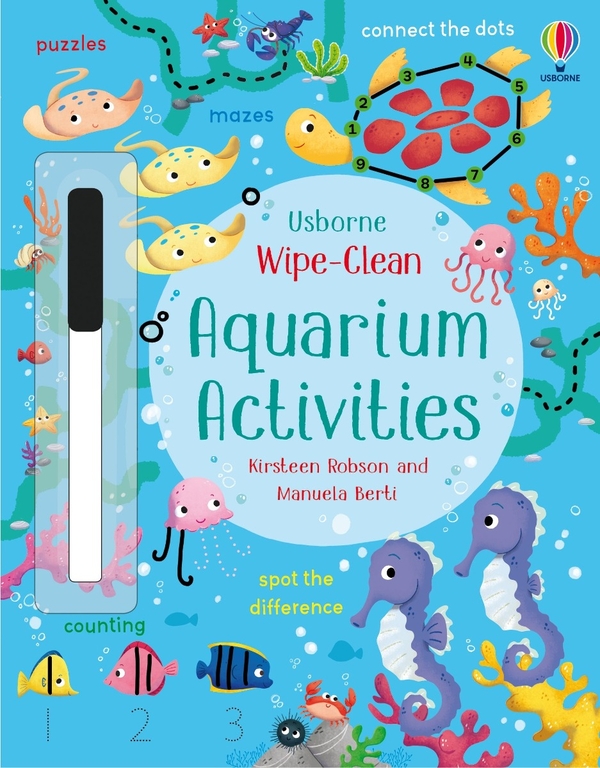 [object Object] «Wipe-Clean Aquarium Activities», автор Кирстин Робсон - фото №1