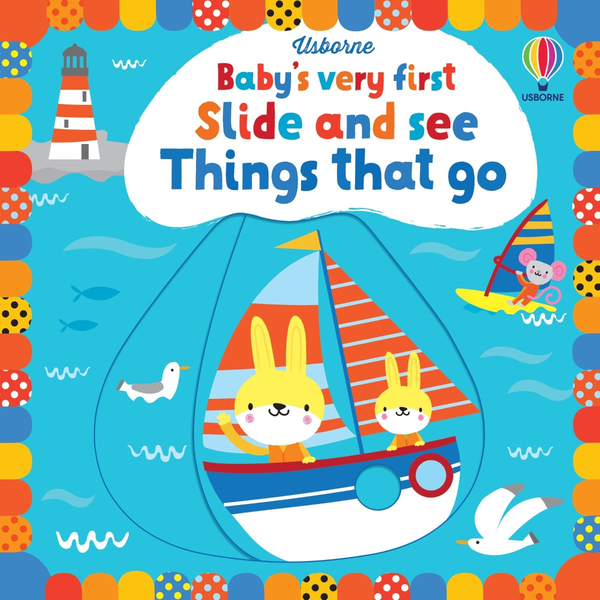 Бумажная книга «Baby's Very First Slide and See Things That Go», автор Фиона Уотт - фото №1