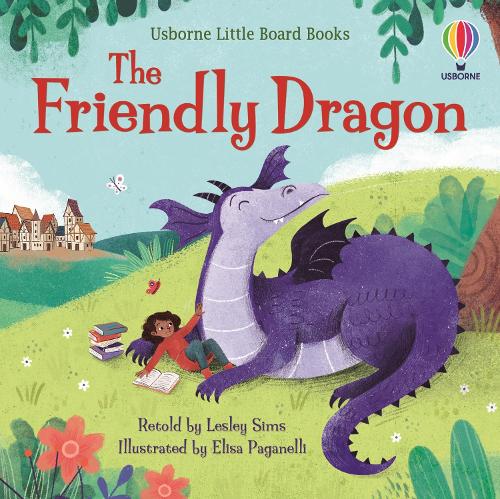 Паперова книга «The Friendly Dragon», автор Леслі Сімс - фото №1