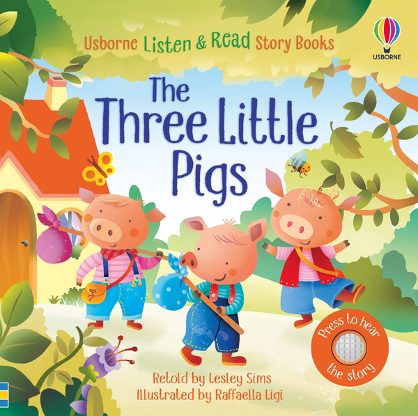[object Object] «Listen and Read. The Three Little Pigs», автор Лесли Симс - фото №1