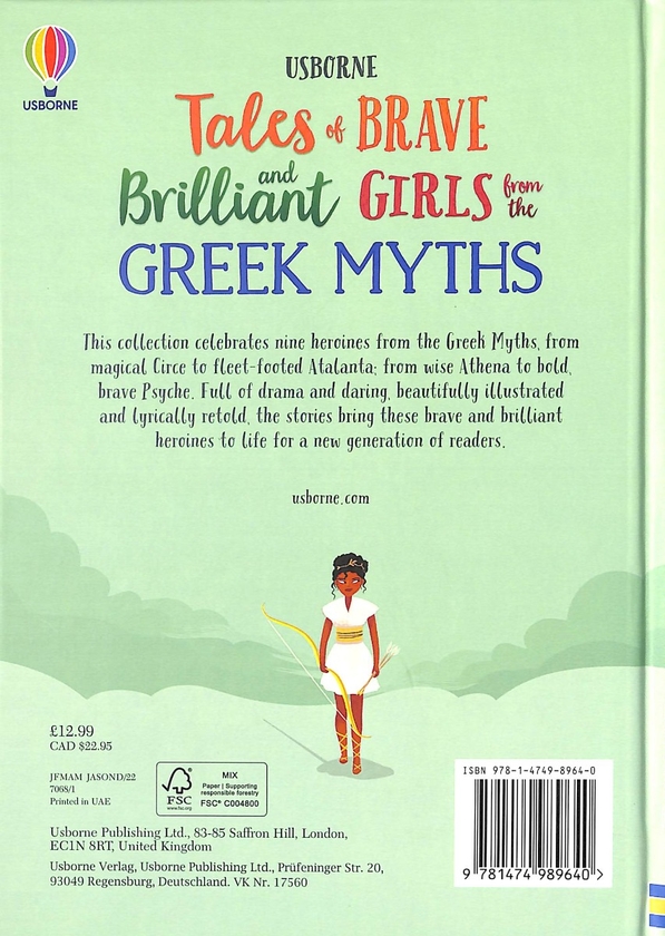 [object Object] «Tales of Brave and Brilliant Girls from the Greek Myths», авторов Рози Диккинс, Сузанна Девидсон - фото №2 - миниатюра