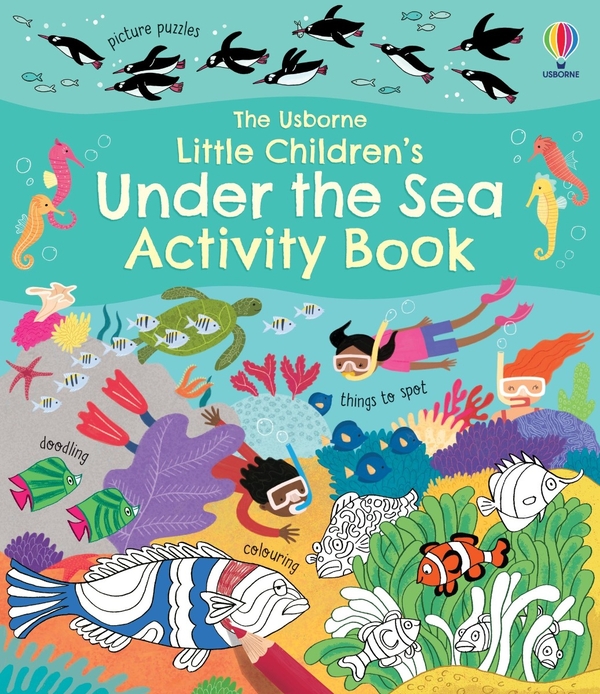 [object Object] «Little Children's Under the Sea Activity Book», автор Ребекка Гилпин - фото №1