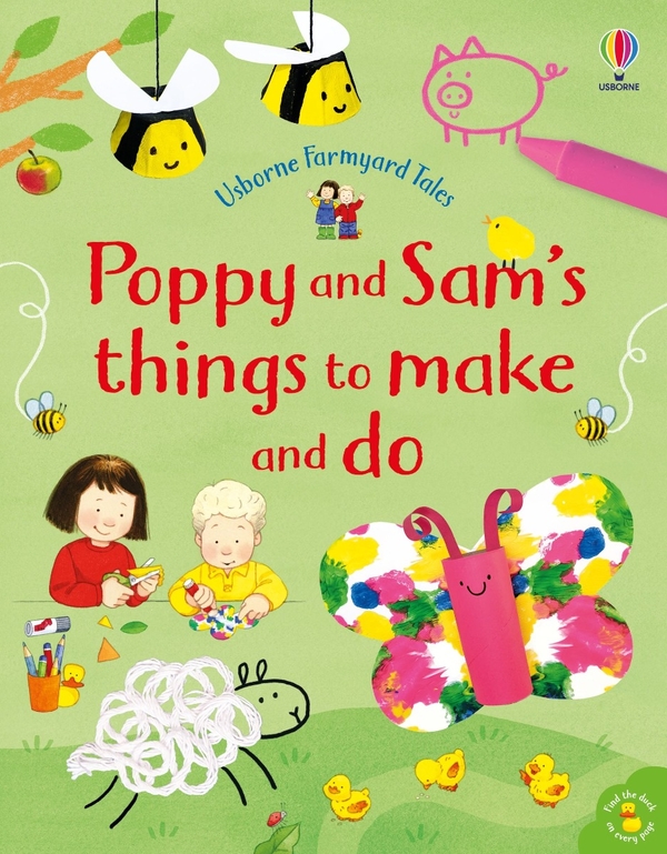 Паперова книга «Poppy and Sam's Things to Make and Do», автор Кейт Нолан - фото №1