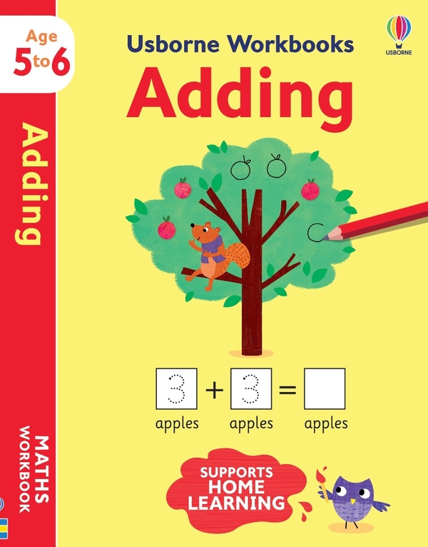 [object Object] «Usborne Workbooks Adding 5-6», автор Бэти Холли - фото №1