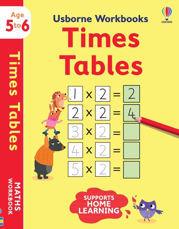 Паперова книга «Usborne Workbooks Times Tables 5-6», автор Беті Холлі - фото №1