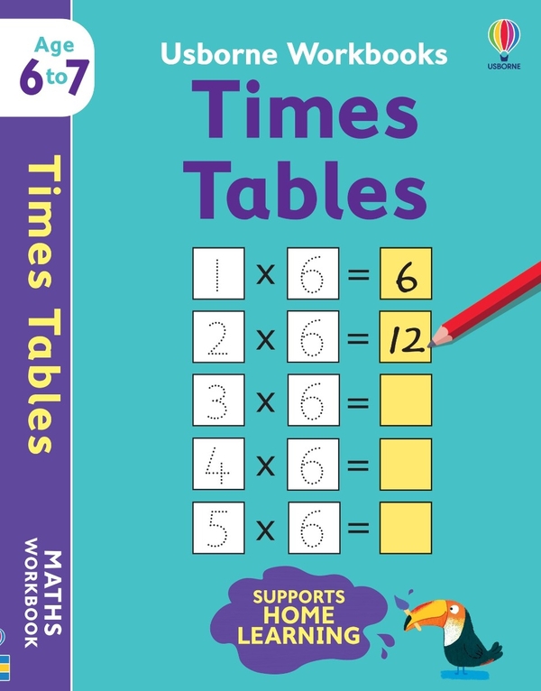 [object Object] «Usborne Workbooks Times Tables 6-7», автор Бэти Холли - фото №1